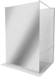 Mexen Kioto, Walk-In zuhany paraván 100 x 200 cm, 8 mm tükörmintás üveg, csiszolt acél profil, 800-100-002-97-50 (800-100-002-97-50)