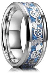  Wheels Gyűrű-Ezüst/Kék/59mm