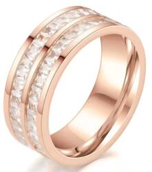  DE-31815 Gyűrű - RózsaArany/57mm