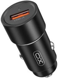 XO CC54 autós töltő 1xUSB 18W - Fekete