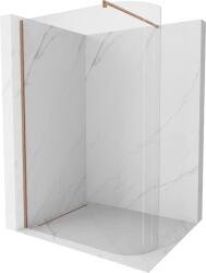 Mexen Kioto, Walk-In zuhany paraván 80 x 200 cm, 8 mm átlátszó üveg, réz matt profil, 800-080-101-65-06 (800-080-101-65-06)