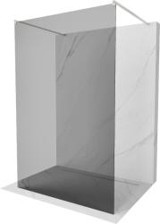 Mexen Kioto, Walk-In zuhany paraván 100 x 200 cm, 8mm szürke üveg, csiszolt acél profil, 800-100-002-97-40 (800-100-002-97-40)