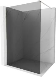 Mexen Kioto, Walk-In zuhany paraván 130 x 200 cm, 8mm szürke üveg, csiszolt acél profil, 800-130-101-97-40 (800-130-101-97-40)