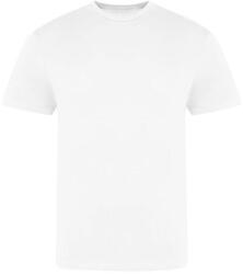 Just Ts JT100 rövid ujjú unisex környakas póló Just Ts, White-L (jt100wh-l)