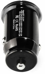 Makki Зарядно за кола Makki Fast Charger Car - Type-C + USB QC3.0 20W MAKKI-CC20W02-BK (MAKKI-CC20W02-BK)