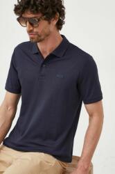 Calvin Klein pamut póló sötétkék, sima - sötétkék S - answear - 22 990 Ft