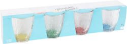Excellent Houseware Set 4 pahare Excellent Houseware, sticla, 8.5x9 cm, 300 ml, transparent multicolor (KO-170488640) Pahar