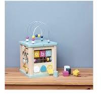 BigJigs Toys Centru De Activitati BigJigs Toys 5 in 1 Pastel (32009)