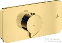 Hansgrohe AXOR ONE termosztátos falsík alatti kád /zuhany csaptelep, polírozott arany hatású 45711990 (45711990)
