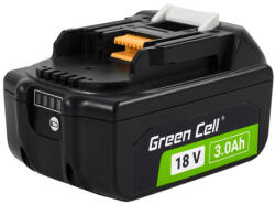 Green Cell Green Cell akkumulátor BL1830 Makita LXT 18V 3Ah elektromos szerszámokhoz (GC-36694)