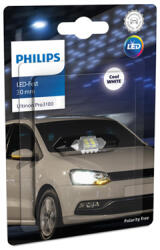 Philips Крушка, LED, светлини купе PHILIPS C5W, 12V, 0, 8W, 6000K, 65lm, 1 бр