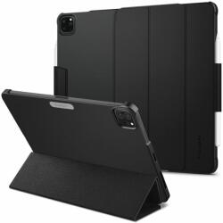 Spigen Smart Fold Plus Case - кожен кейс и поставка за iPad Pro 11 M2 (2022), iPad Pro 11 M1 (2021), iPad Pro 11 (2020), iPad Pro 11 (2018), iPad Air 5 (2022), iPad Air 4 (2020) (черен)