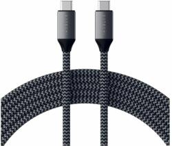 Satechi USB-C to USB-C Charging Cable 100W - USB-C към USB-C кабел за MacBook и устройства с USB-C порт (200 cm) (сив)