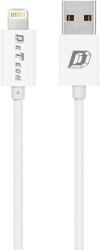 DeTech Кабели за данни DeTech, 10бр. За iPhone 5/6/7, 1.0m, Бял - 14136 (14136) - azo