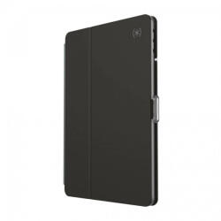 Speck Balance Folio Case - текстилен калъф и поставка за iPad 7 (2019), iPad 8 (2020) (черен-прозрачен)