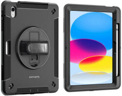 4smarts Rugged Tablet Case Grip - удароустойчив калъф за iPad 10 (2022) (черен)