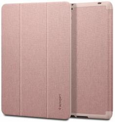 Spigen Urban Fit Case - текстилен кейс и поставка за iPad 7 (2019), iPad 8 (2020) (розово злато)