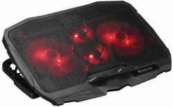  Xtrike Me FN-802 Notebook Cooling Stand 16 - охлаждаща ергономична поставка за Mac и преносими компютри до 16 инча (черен)