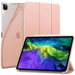 ESR Rebound Slim Case - полиуретанов калъф с поставка за iPad Pro 11 (2021), iPad Pro 11 (2020), iPad Pro 11 (2018) (розово злато)