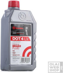 Brembo Premium Brake Fluid DOT 4 LV fékfolyadék 500ml