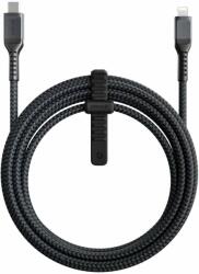 Nomad Kevlar USB-C to Lightning Cable - здрав кевларен кабел за устройства с Lightning порт (300 см) (черен)