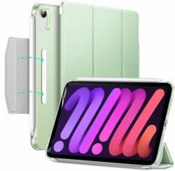 ESR Ascend Trifold Case - полиуретанов калъф с поставка за iPad mini 6 (2021) (светлозелен)