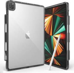 Ringke Fusion Case - удароустойчив хибриден кейс за iPad 11 Pro M1 (2021), iPad 11 Pro (2020), iPad 11 Pro (2018) (черен-прозрачен)