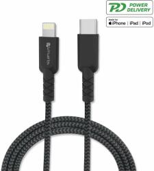4smarts MFI RAPIDCord PD USB-C to Lightning Cable 1m. - USB-C кабел към Lightning за Apple устройства (черен)