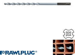 Rawlplug RAWL RT-SDSB SDS-Plus fúrószár üreges téglákhoz, 2 élű - 10x260 mm (nem ütvefúrásra) (RT-SDSB-10/260)
