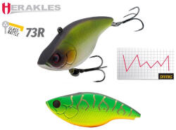 Herakles BLAZE RATTLE 73R S 7.3cm 17gr Firetiger (ARHKBLR06) - plazaweb