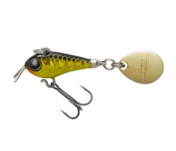 Tiemco SPINNERTAIL TIEMCO RIOT BLADE S 25mm 9gr 02 Holo Gold Black (300121309002)