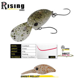 Herakles DEEP-J F 3.1mm 3.5gr Ghost Pellet (ARHKDEE22) - plazaweb