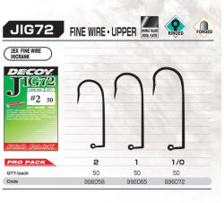 Decoy Jig Horog Decoy Pro Pack Jig72 Upper Fine Wire #1 (996065) - plazaweb