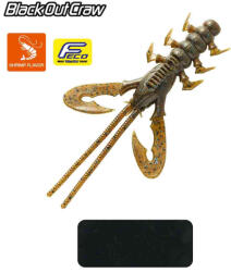 Tiemco BLACK OUT CRAW 4" 10cm Color 000 (300114140000) - plazaweb