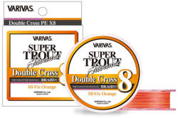 VARIVAS SUPER TROUT ADVANCE DOUBLE CROSS PE 8X 100m #0.6 9.6lb HI-VIS Orange (V120878) - plazaweb