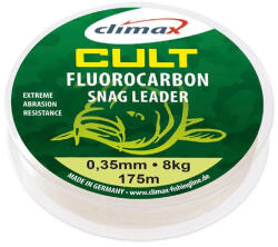 Climax CULT CARP FLUOROCARBON SNAG LEADER 50m 0.50mm 30lb (8711-10050-050) - plazaweb