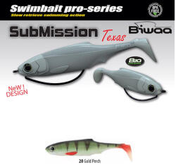 Biwaa SUBMISSION 4" 10cm 28 Gold Perch (B001757) - plazaweb
