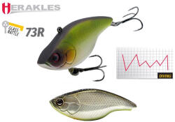 Herakles BLAZE RATTLE 73R S 7.3cm 17gr Reaction Shad (ARHKBLR13) - plazaweb
