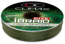 Climax iBRAID DIVE SINKING OLIVE GREEN 135m 0.15mm 7.5kg (9431-10135-015) - plazaweb