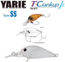 Yarie Jespa YARIE T-CRANKUP JR 675 TYPE SS 2.8mm 2.1gr C1 Clear (Y67521C1) - plazaweb