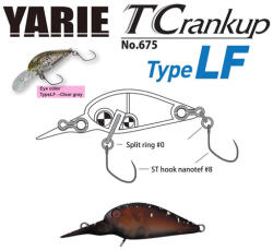 Yarie Jespa YARIE T-CRANKUP 675 TYPE LF 3.5mm 2.6gr C12 Teisastu (Y67526C12) - plazaweb