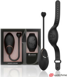 Anne's Desire - távirányítós tojás vibrátor, fekete