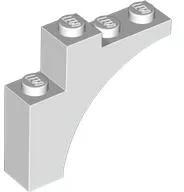 LEGO® 80543c1 - LEGO fehér boltív 1 x 4 x 3 méretű (80543c1)