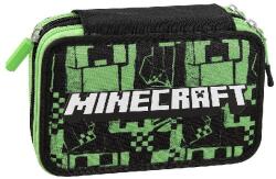 Panini Penar școlar echipat Panini Minecraft - Pixels Green (70387) Penar