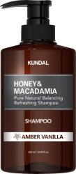 KUNDAL Șampon Honey & Macadamia, vanilie ambra, 500 ml (K004)
