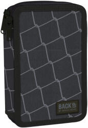DERFORM Penar școlar echipat Derform BackUp - Grid, 2 fermoare (82940) Penar