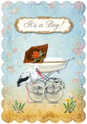Gespaensterwald Felicitare Gespaensterwald Romantique - It's a boy (1555140109)