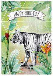 Gespaensterwald Felicitare Gespaensterwald - Silver Line, Tigru (1555140084)