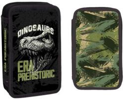 S-Cool Penar școlar echipat S. Cool - Dino Era, cu 2 fermoare, 29 bucăți (SC2181) Penar