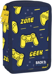 BackUP Penar cu rechizite BackUp EW BackUp EW - Game Zone, cu 3 fermoare (88812) Penar